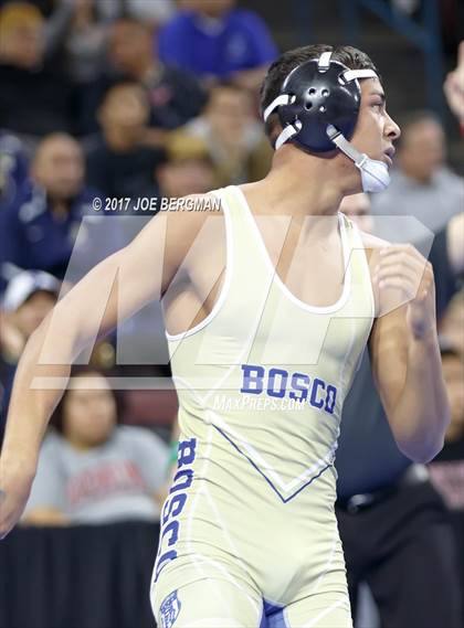 Thumbnail 3 in CIF State Boys Wrestling Championships (Day 1 - Round 1) photogallery.