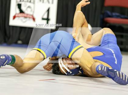 Thumbnail 3 in CIF State Boys Wrestling Championships (Day 1 - Round 1) photogallery.