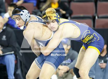 Thumbnail 1 in CIF State Boys Wrestling Championships (Day 1 - Round 1) photogallery.