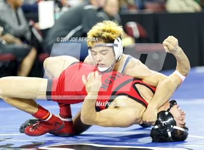 Thumbnail 3 in CIF State Boys Wrestling Championships (Day 1 - Round 1) photogallery.
