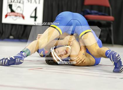 Thumbnail 1 in CIF State Boys Wrestling Championships (Day 1 - Round 1) photogallery.