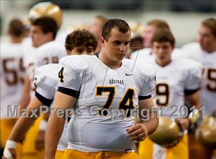 Thumbnail 3 in St. Thomas Aquinas vs. Skyline (Kirk Herbstreit National Kickoff Classic) photogallery.