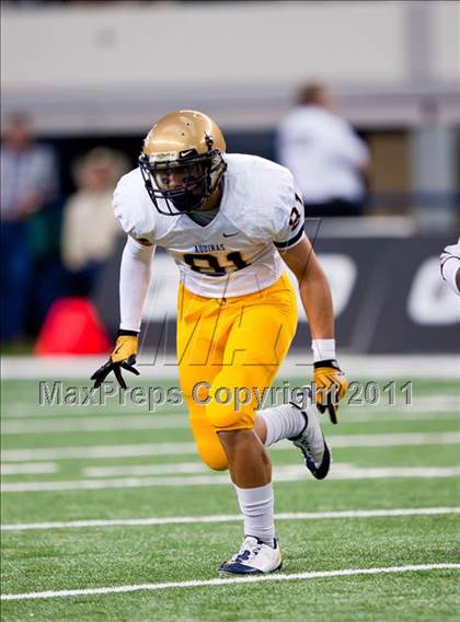 Thumbnail 3 in St. Thomas Aquinas vs. Skyline (Kirk Herbstreit National Kickoff Classic) photogallery.