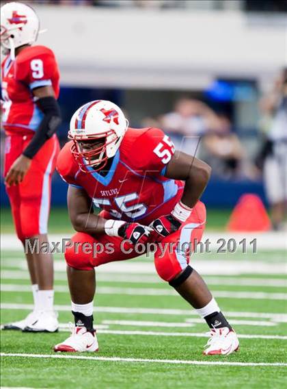 Thumbnail 3 in St. Thomas Aquinas vs. Skyline (Kirk Herbstreit National Kickoff Classic) photogallery.
