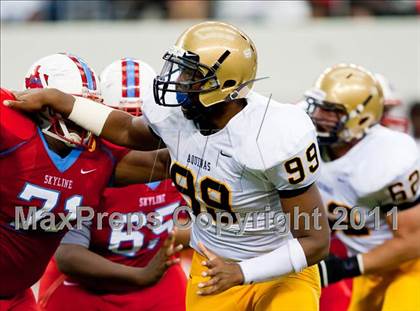 Thumbnail 2 in St. Thomas Aquinas vs. Skyline (Kirk Herbstreit National Kickoff Classic) photogallery.