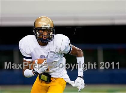 Thumbnail 2 in St. Thomas Aquinas vs. Skyline (Kirk Herbstreit National Kickoff Classic) photogallery.
