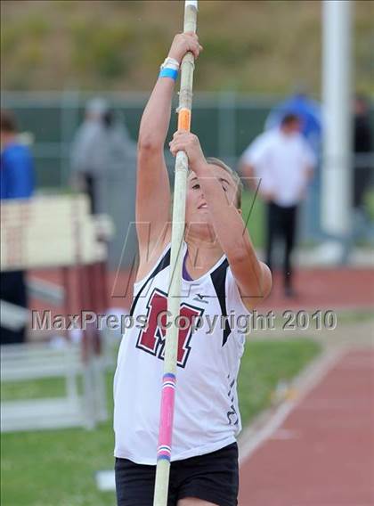 Thumbnail 2 in CIF SJS Masters Championships (Girls Pole Vault) photogallery.