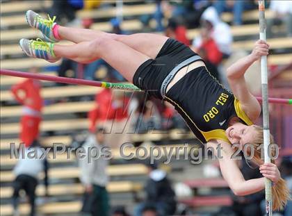 Thumbnail 2 in CIF SJS Masters Championships (Girls Pole Vault) photogallery.