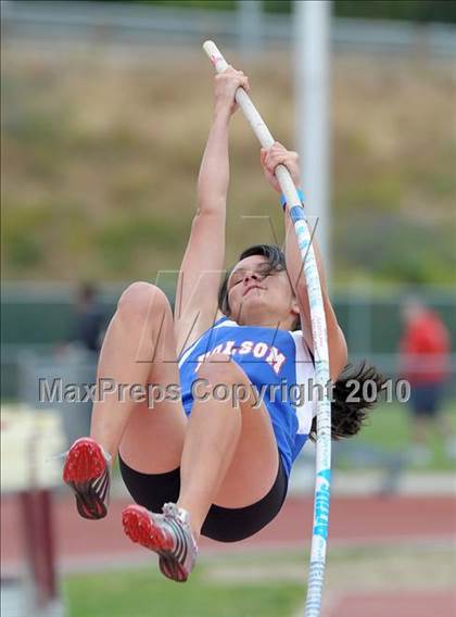 Thumbnail 2 in CIF SJS Masters Championships (Girls Pole Vault) photogallery.