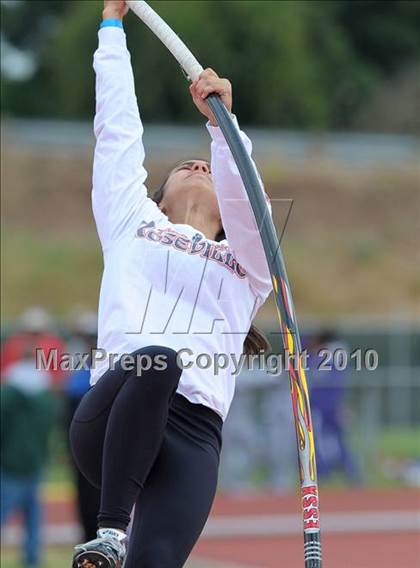 Thumbnail 1 in CIF SJS Masters Championships (Girls Pole Vault) photogallery.