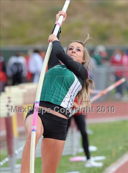 Thumbnail 1 in CIF SJS Masters Championships (Girls Pole Vault) photogallery.