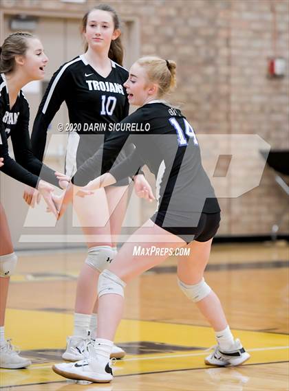 Thumbnail 3 in Valley Christian vs. Pusch Ridge Christian Academy (AIA 3A Round 1 Playoff) photogallery.