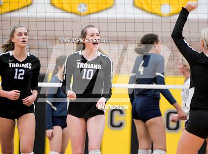 Thumbnail 3 in Valley Christian vs. Pusch Ridge Christian Academy (AIA 3A Round 1 Playoff) photogallery.
