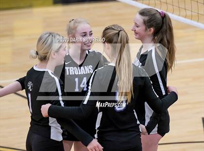 Thumbnail 2 in Valley Christian vs. Pusch Ridge Christian Academy (AIA 3A Round 1 Playoff) photogallery.