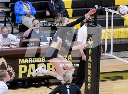 Thumbnail 3 in Valley Christian vs. Pusch Ridge Christian Academy (AIA 3A Round 1 Playoff) photogallery.