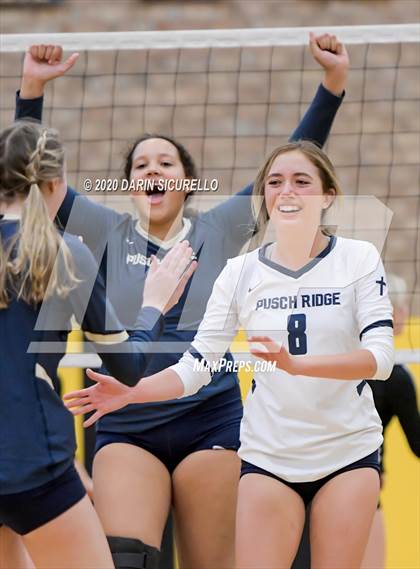 Thumbnail 3 in Valley Christian vs. Pusch Ridge Christian Academy (AIA 3A Round 1 Playoff) photogallery.
