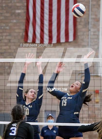 Thumbnail 3 in Valley Christian vs. Pusch Ridge Christian Academy (AIA 3A Round 1 Playoff) photogallery.