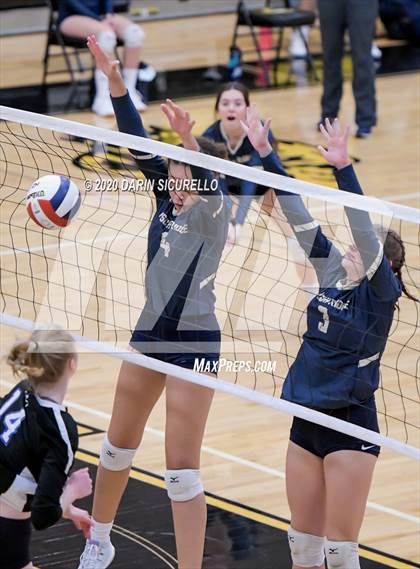 Thumbnail 2 in Valley Christian vs. Pusch Ridge Christian Academy (AIA 3A Round 1 Playoff) photogallery.