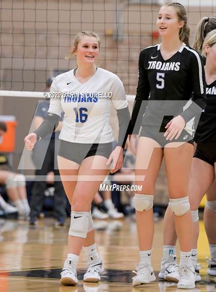 Thumbnail 1 in Valley Christian vs. Pusch Ridge Christian Academy (AIA 3A Round 1 Playoff) photogallery.