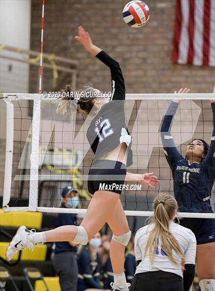 Thumbnail 3 in Valley Christian vs. Pusch Ridge Christian Academy (AIA 3A Round 1 Playoff) photogallery.