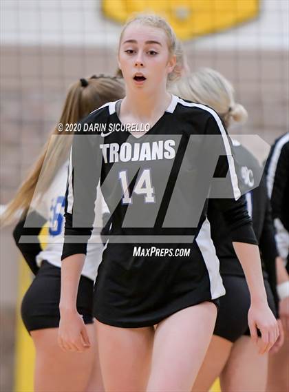 Thumbnail 1 in Valley Christian vs. Pusch Ridge Christian Academy (AIA 3A Round 1 Playoff) photogallery.