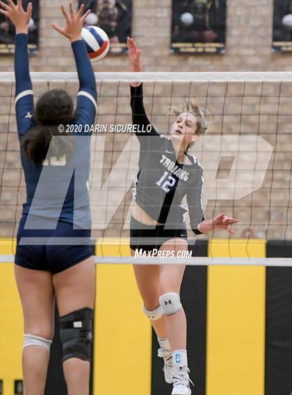 Thumbnail 1 in Valley Christian vs. Pusch Ridge Christian Academy (AIA 3A Round 1 Playoff) photogallery.