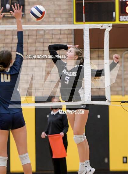 Thumbnail 3 in Valley Christian vs. Pusch Ridge Christian Academy (AIA 3A Round 1 Playoff) photogallery.