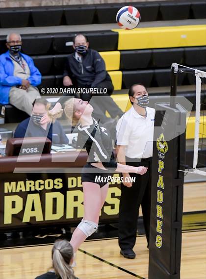 Thumbnail 3 in Valley Christian vs. Pusch Ridge Christian Academy (AIA 3A Round 1 Playoff) photogallery.