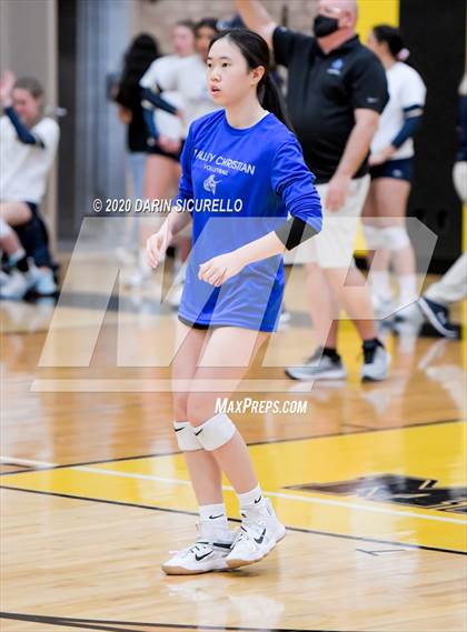 Thumbnail 3 in Valley Christian vs. Pusch Ridge Christian Academy (AIA 3A Round 1 Playoff) photogallery.