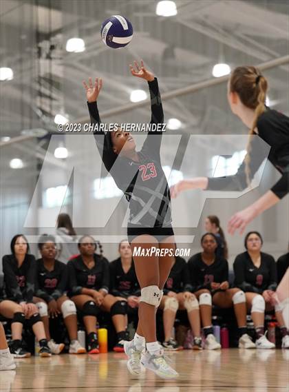 Thumbnail 1 in Logos Prep Academy vs Meridian (Aggieland Come and Take It Showdown) photogallery.