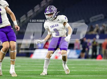 Thumbnail 1 in Tolar @ Timpson (UIL 2A D1 Football Final) photogallery.