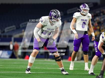 Thumbnail 1 in Tolar @ Timpson (UIL 2A D1 Football Final) photogallery.
