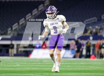 Thumbnail 3 in Tolar @ Timpson (UIL 2A D1 Football Final) photogallery.