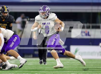 Thumbnail 3 in Tolar @ Timpson (UIL 2A D1 Football Final) photogallery.
