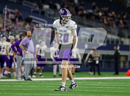Thumbnail 1 in Tolar @ Timpson (UIL 2A D1 Football Final) photogallery.