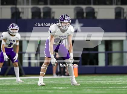Thumbnail 1 in Tolar @ Timpson (UIL 2A D1 Football Final) photogallery.