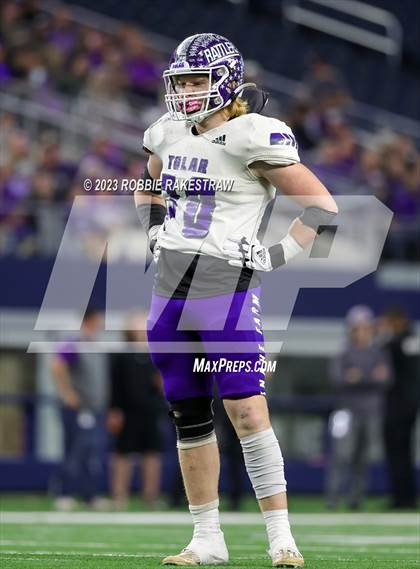 Thumbnail 3 in Tolar @ Timpson (UIL 2A D1 Football Final) photogallery.
