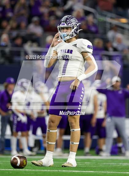Thumbnail 2 in Tolar @ Timpson (UIL 2A D1 Football Final) photogallery.