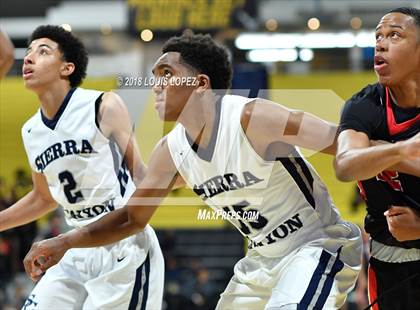 Thumbnail 2 in Etiwanda @ Sierra Canyon (CIF Open DIV Southern Regional Final) photogallery.