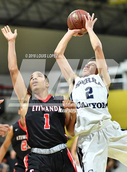 Thumbnail 2 in Etiwanda @ Sierra Canyon (CIF Open DIV Southern Regional Final) photogallery.