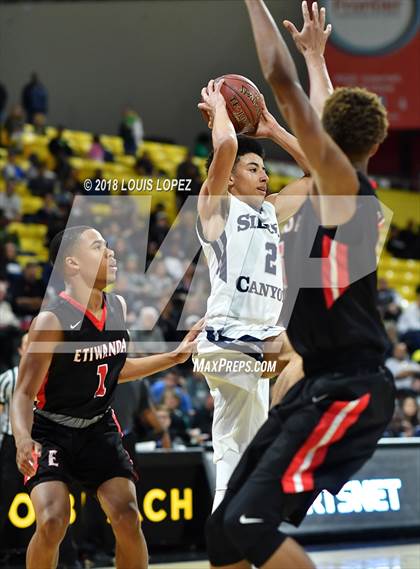 Thumbnail 1 in Etiwanda @ Sierra Canyon (CIF Open DIV Southern Regional Final) photogallery.