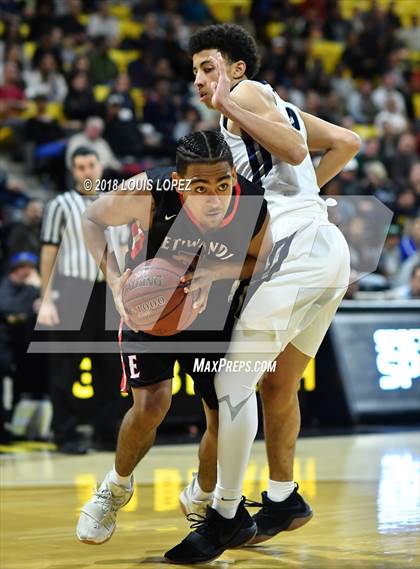 Thumbnail 2 in Etiwanda @ Sierra Canyon (CIF Open DIV Southern Regional Final) photogallery.