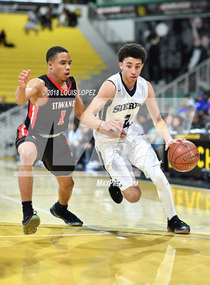 Thumbnail 3 in Etiwanda @ Sierra Canyon (CIF Open DIV Southern Regional Final) photogallery.