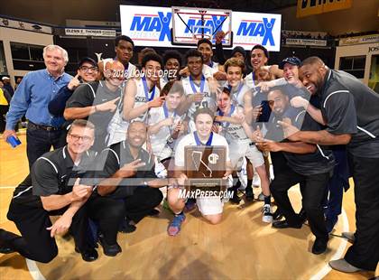 Thumbnail 2 in Etiwanda @ Sierra Canyon (CIF Open DIV Southern Regional Final) photogallery.