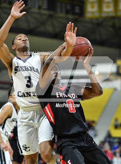 Thumbnail 1 in Etiwanda @ Sierra Canyon (CIF Open DIV Southern Regional Final) photogallery.