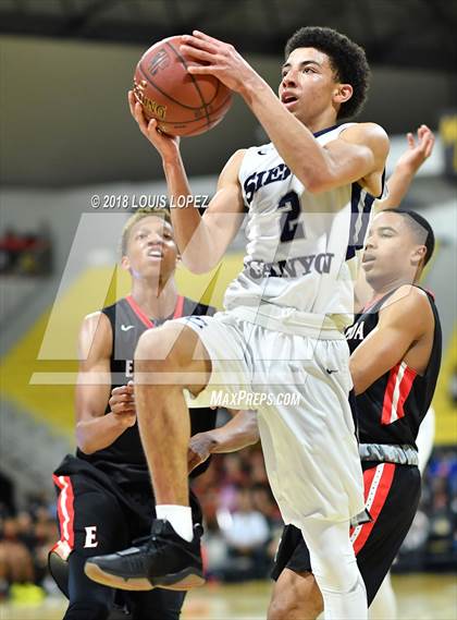 Thumbnail 2 in Etiwanda @ Sierra Canyon (CIF Open DIV Southern Regional Final) photogallery.