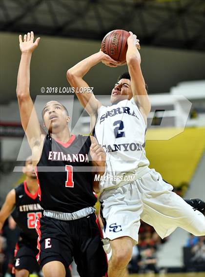 Thumbnail 1 in Etiwanda @ Sierra Canyon (CIF Open DIV Southern Regional Final) photogallery.