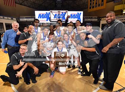 Thumbnail 1 in Etiwanda @ Sierra Canyon (CIF Open DIV Southern Regional Final) photogallery.