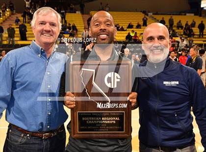 Thumbnail 2 in Etiwanda @ Sierra Canyon (CIF Open DIV Southern Regional Final) photogallery.