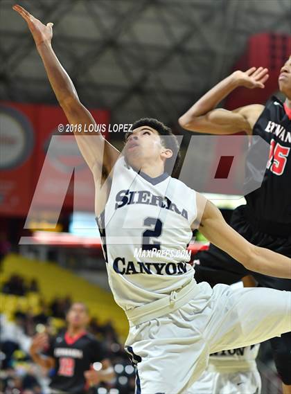 Thumbnail 2 in Etiwanda @ Sierra Canyon (CIF Open DIV Southern Regional Final) photogallery.